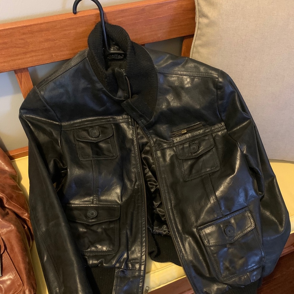 Leather American Base Jacket